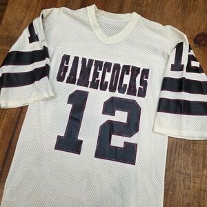 Vintage 70's Sand-Knit Macgregor Foorball Jersey South Carolina Gamecocks 12 - M